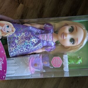 Disney Rapunzel Doll with Sparkling Purple Dress